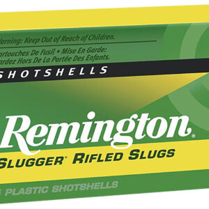 Remington Ammunition 20302 Slugger  12 Gauge 2.75″ 1 oz Rifled Slug Shot 5 Per Box/ 50 Cs