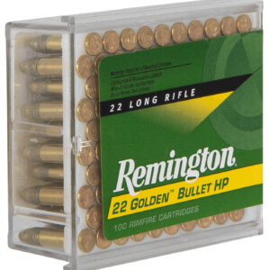 Remington Golden Bullet .22 LR 36 gr HV – 100 Rounds