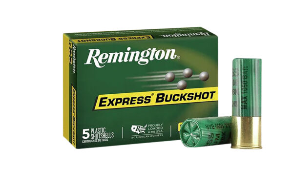 66335 Remington Express Magnum Buckshot 12ga 3in #000 10-Pellet 5rd