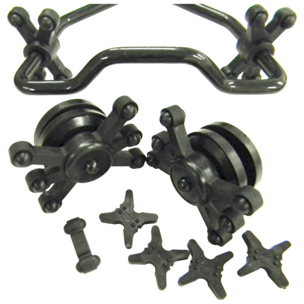 66626_1 BowJax Complete Crossbow Kit Split Limb Black