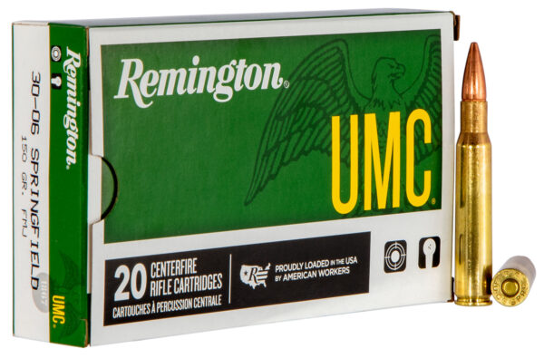 66862 Remington UMC .30-06 150 gr FMJ – 20rd Box