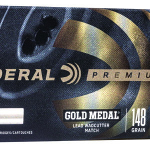 Federal Gold Medal .38 Special 148gr Lead Wadcutter