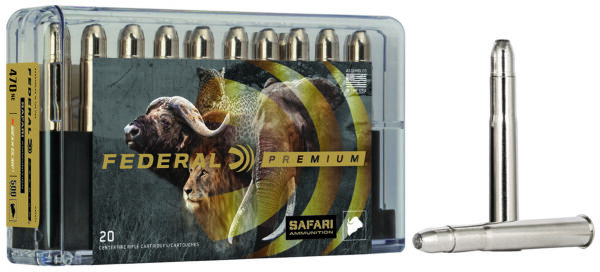 Federal Premium Cape-Shok .470 Nitro Express 500 gr — 20/Box