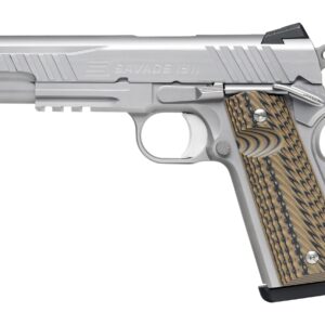 Savage 1911 Government 9mm 5in Stainless 10+1 Rail