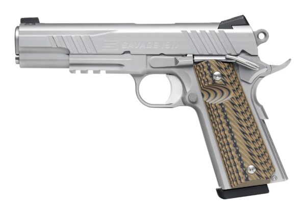 Savage 1911 Government .45 ACP 5″ Stainless 8+1