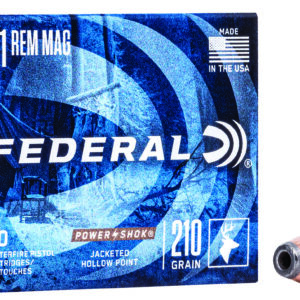Federal Power-Shok .41 Rem Mag 210 gr JHP — 20 Rd