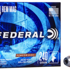 Federal Power-Shok .44 Mag 240 gr JHP – 20rd Box