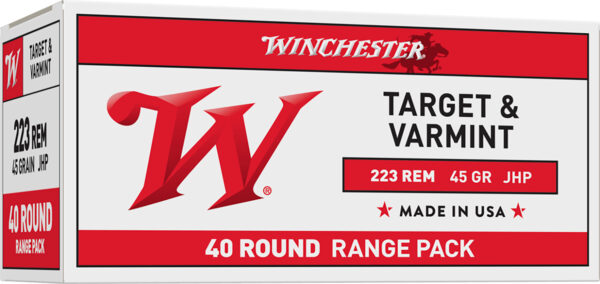 67772 Winchester USA 223 Rem 45 gr JHP, 40rd Box
