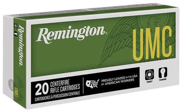 67943 Remington UMC .223 Rem 45gr JHP — 20rd Box
