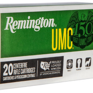 Remington UMC .22-250 Rem 45 gr JHP – 20rd