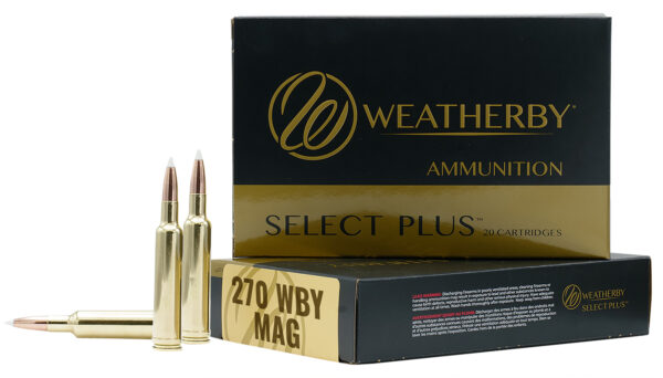 68713 Weatherby Select Plus .270 Weatherby Magnum 150gr Nosler Partition