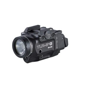 Streamlight TLR-8 G Sub 500 Lumen Light w/ Green Laser — Glock 43X/48 MOS