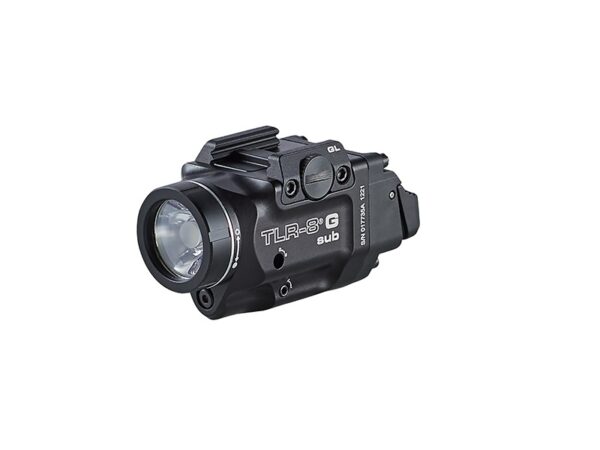 6943159a5 Streamlight TLR-8 G Sub 500 Lumen Light w/ Green Laser — Glock 43X/48 MOS