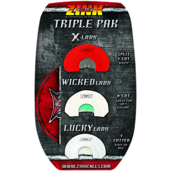 70545_1 Zink Triple Pak Turkey Call 3 pk.
