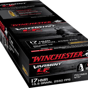 Winchester Varmint LF .17 HMR 15.5 gr NTX – 50 Rounds