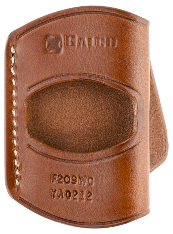 71275 Galco Yaqui Slide OWB Tan Leather – Fits 1911 3-5 in RH