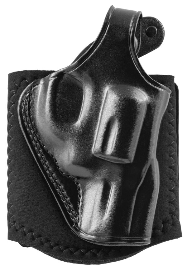 71349 Galco AG118B Ankle Glove Size Fits Ankles up to 13″ Black Leather Hook & Loop Fits Ruger SP101 Fits Taurus 605 Right Hand