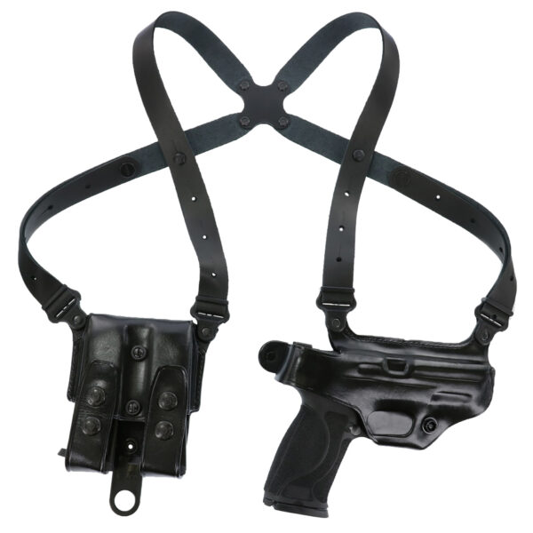 71392-1 Galco Miami Classic II Shoulder System — Black, Right Hand