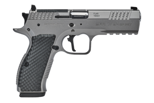 724sport1527 SAR Arms 7/24 Sport 9mm 4.6-inch SS 17+1