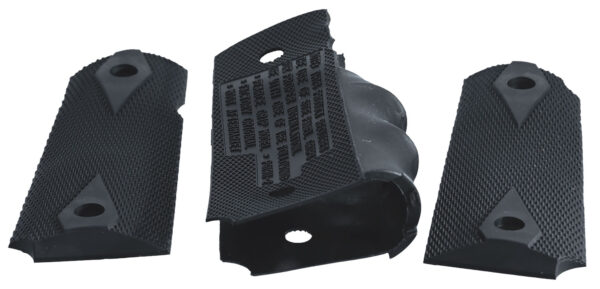 Pearce Grips PGM1911 Modular Grip System, Black Rubber