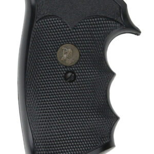 Pachmayr Gripper Grips Colt Python I-Frame Black Rubber
