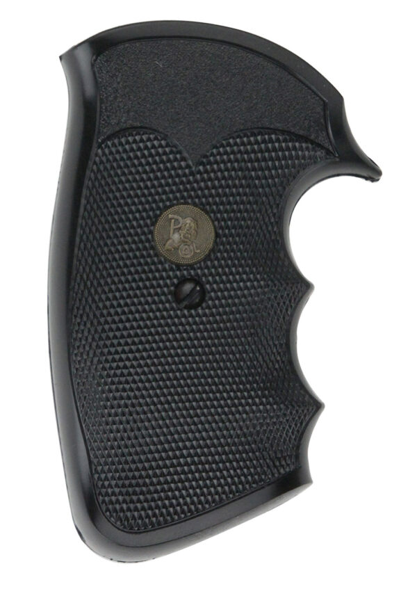 Pachmayr Gripper Grips Colt Python I-Frame Black Rubber
