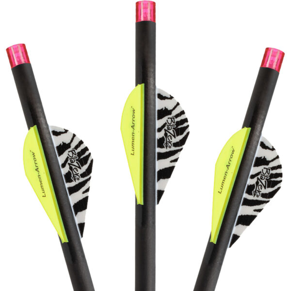 74390_1 Lumenok Crossbow Bolts 20 in. Pink Flat 3 pk.