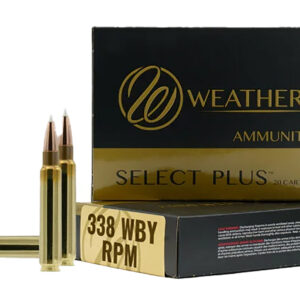 Weatherby Select Plus .338 WBY RPM 225gr Hornady Interlock 20rd