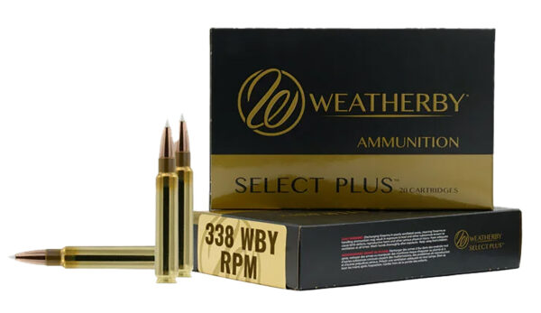 747115450664-1 Weatherby Select Plus .338 WBY RPM 225gr Hornady Interlock 20rd