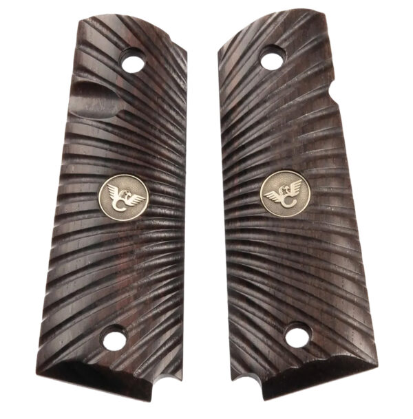 74732 Wilson Combat 351MFS Side Panel Grips Full Size Cocobolo