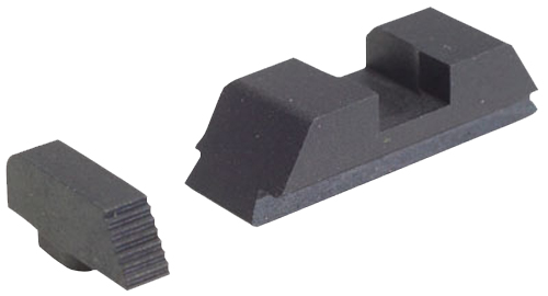 75177 AmeriGlo GT504 Range Sight Set for Glock Serrated Front Black Rear