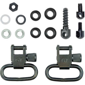 GrovTec GTSW19 1-inch Locking Swivel Set – Black Oxide