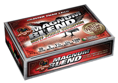 HEVI-SHOT Magnum Blend 20ga 3in 1-1/4oz #5/#6/#7 5rd Box