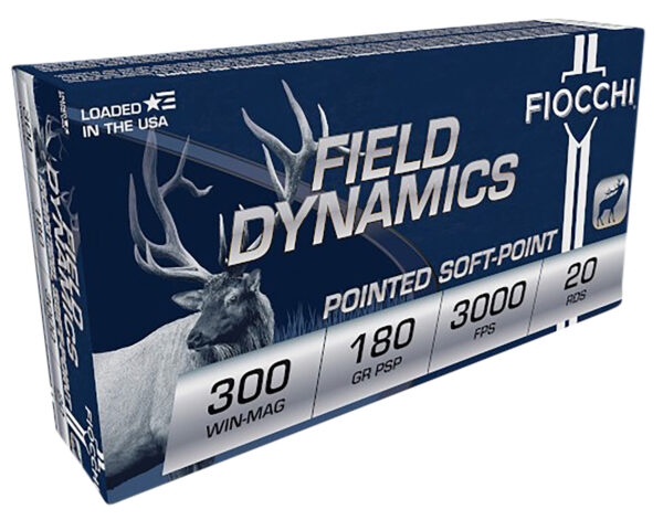 Fiocchi .300 Win Mag 180gr PSP Interlock BT – 20rd Box