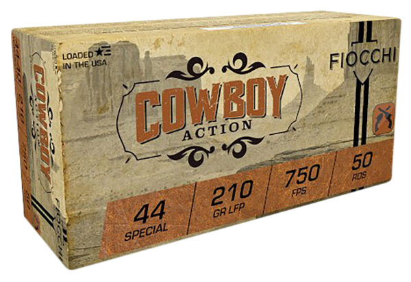 Fiocchi 44 Special Cowboy Action 210 gr, 50 Rounds