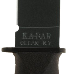 Ka-Bar Mark I Kraton Clip Point Knife, 1095 Cro-Van