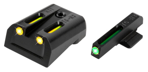 76629 TruGlo TG131KTY TFO Tritium/Fiber Optic Sights for Kimber 1911