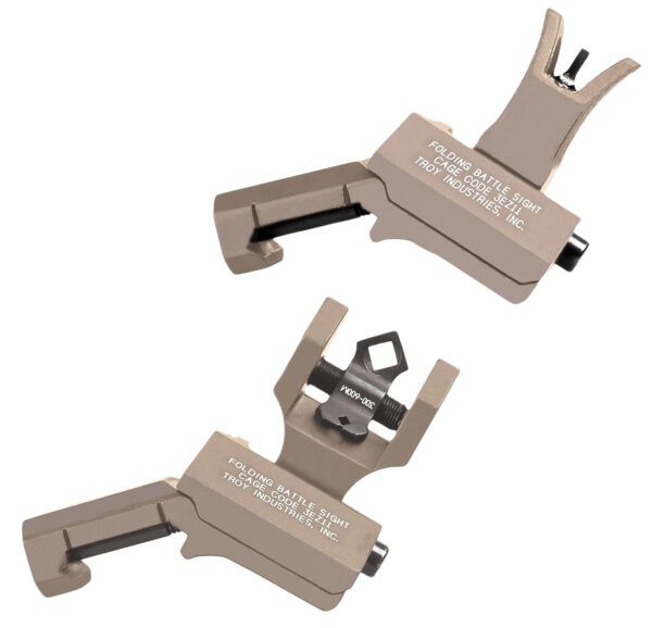 77137 Troy 45-Degree Offset Battlesight Set M4 Front & Dioptic Rear