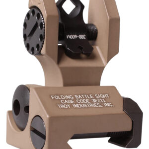 Troy Rear Folding Battle Sight Di-Optic (DOA) Flat Dark Earth