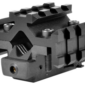 NCStar ATRLS Tri-Rail Barrel Mount with Red Laser