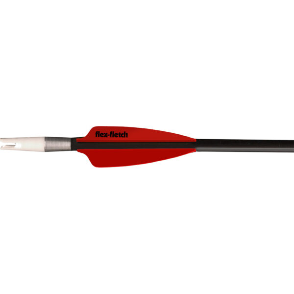 78216_1 Flex Fletch FFP Shield Cut Vanes Red 3.6 in. 39 pk.