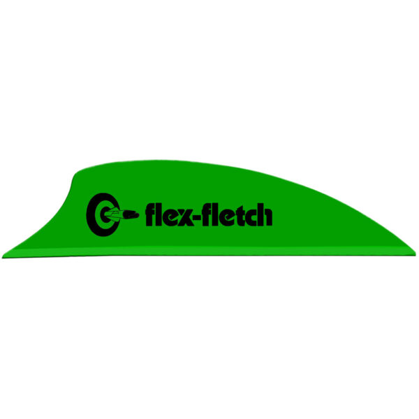 78226_1 Flex Fletch SK2 Vanes Flo Green 2 in. 39 pk.