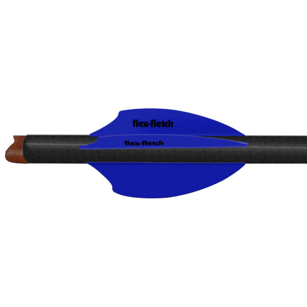 Flex Fletch SK2 Vanes Blue 2 in. 100 pk.