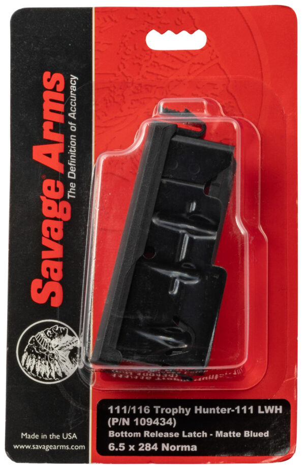 Savage 6.5×284 Norma 4rd Magazine Box Assembly Matte Blued