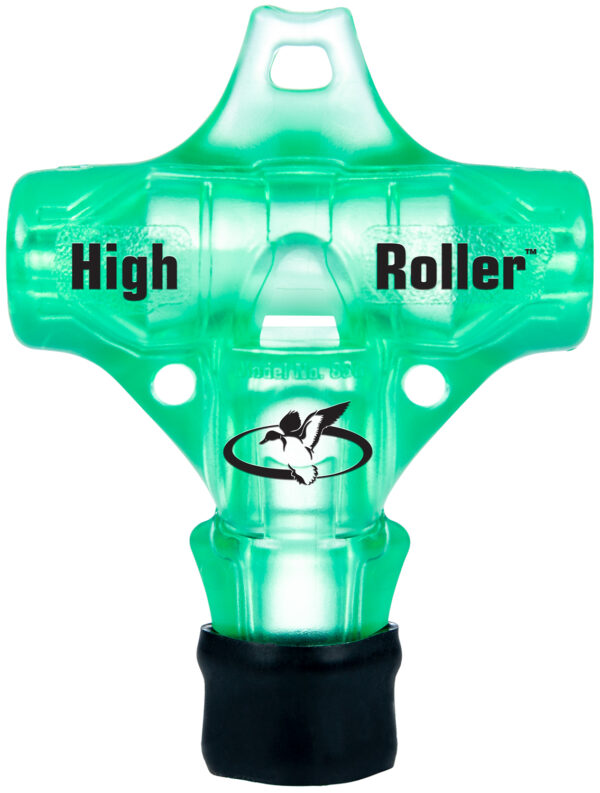 79084 Primos High Roller Whistle Call — Green Polycarbonate