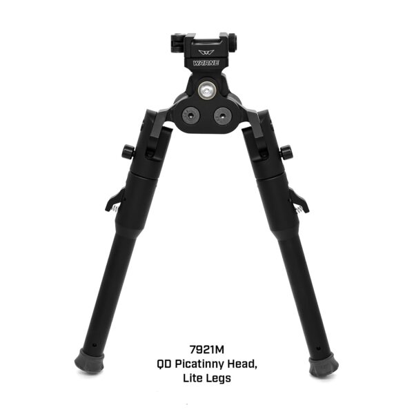 Warne Skyline Pro Bipod 7921M — QD Picatinny, Lite Legs