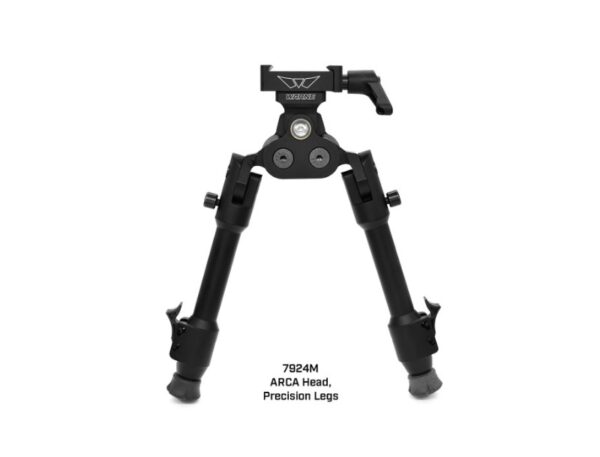 Warne Skyline Pro Bipod ARCA Interface Precision Legs 7924M