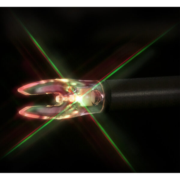 79296_1 Nockturnal FIT Lighted Nocks Strobing Red/Green 3pk.