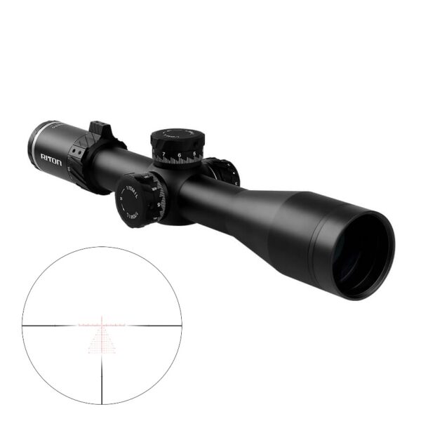 7conquer31850183b Riton 7 Conquer 3-18×50 FFP Illuminated T3 Reticle