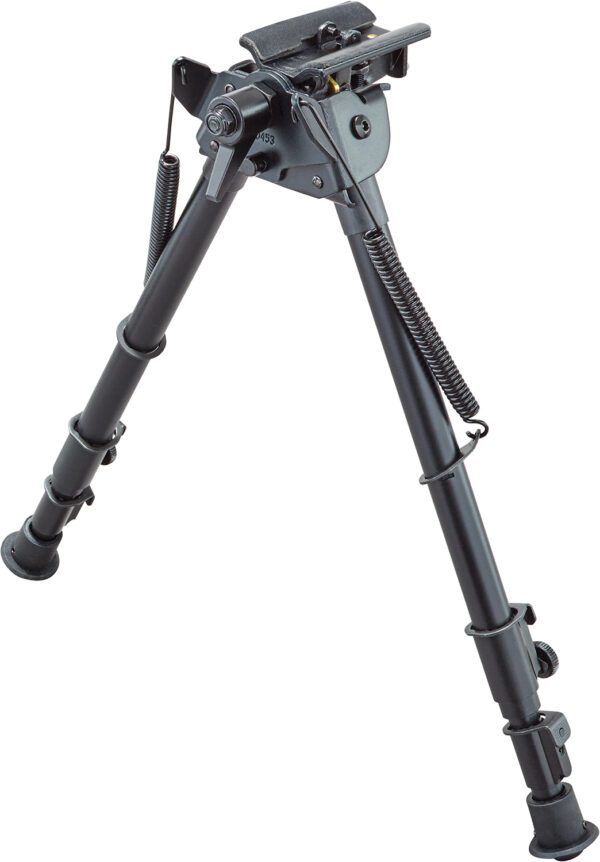 80124 Champion Pivot Bipod 6-9 in. Black Steel